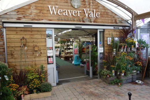 Entrance to Weaver Vale garden centre